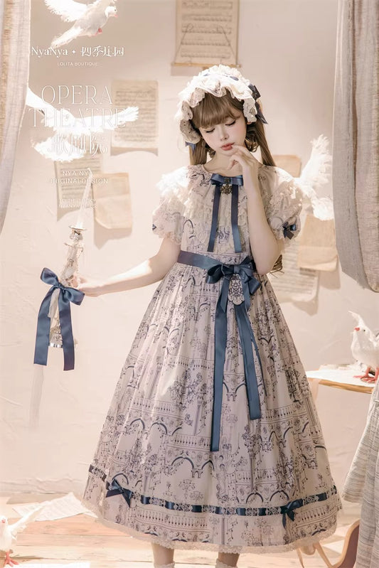 【受注予約~3/3】Amiens Cathedral ワンピース【NyaNya】