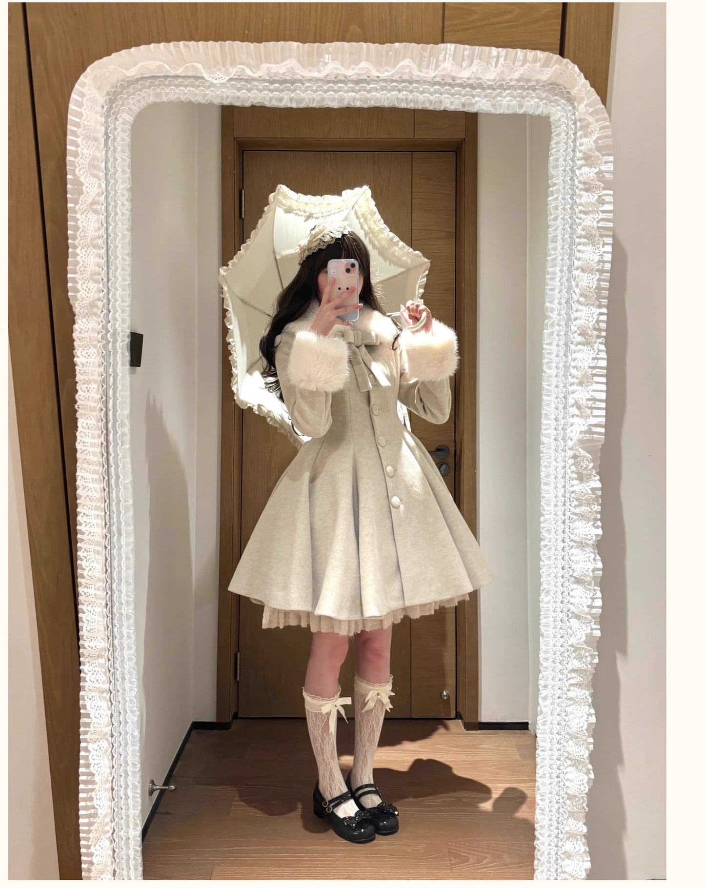 【受注予約~11/10】North Letter コート【Snow】