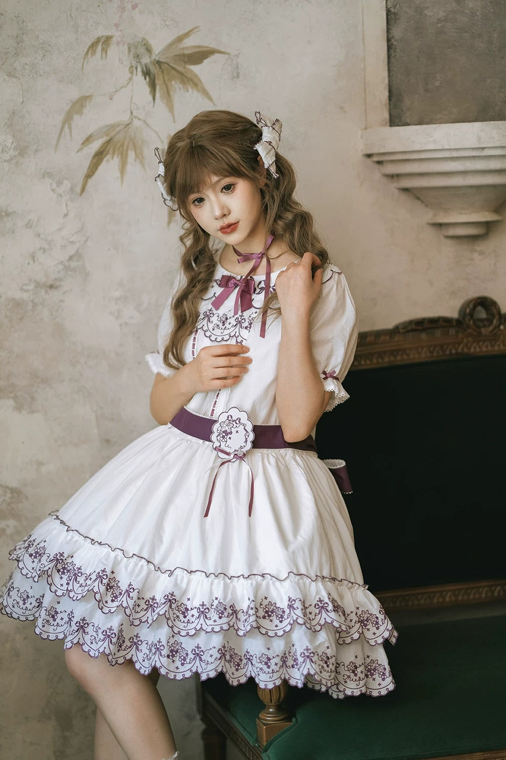 【受注予約~7/23】Orchard of the Four Seasons ワンピース(タイプ3)【Miss Point】