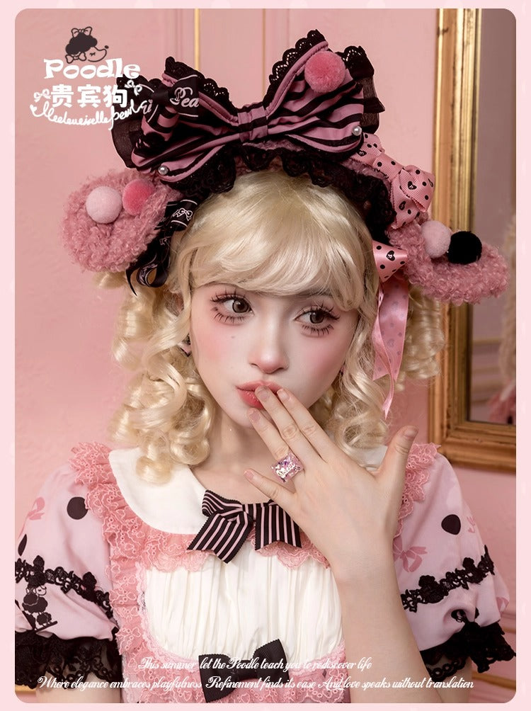 【受注予約~9/8】Chinese Dog アクセサリー【花与珍珠匣】