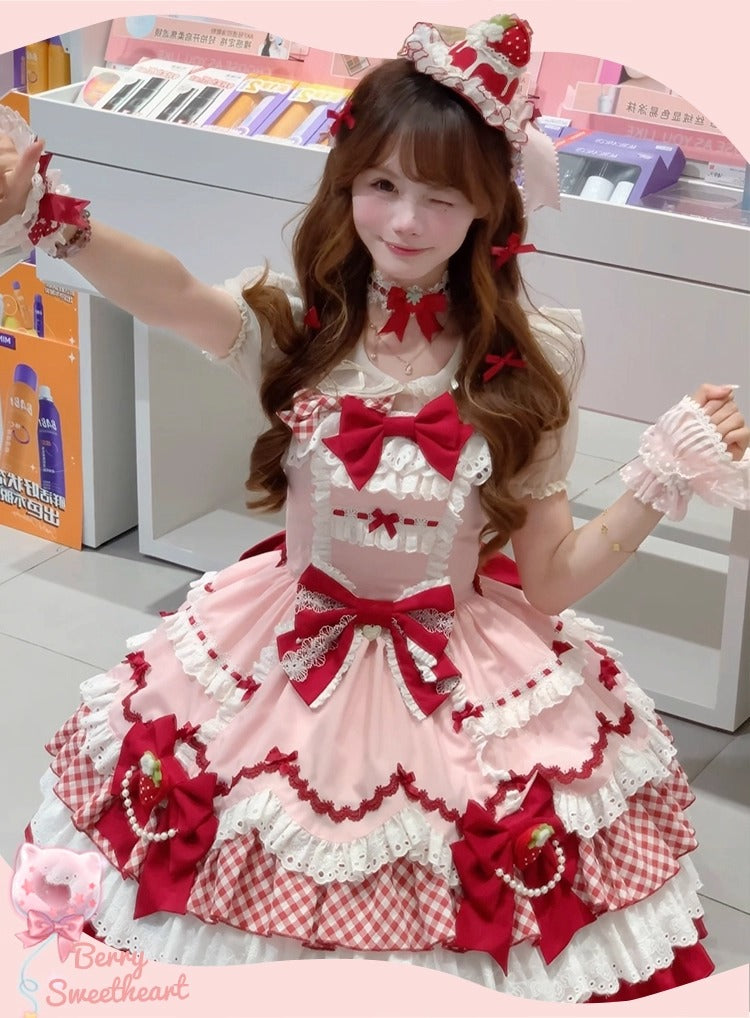 【受注予約~12/14】ベリーショートケーキ アクセサリー【櫻姫】