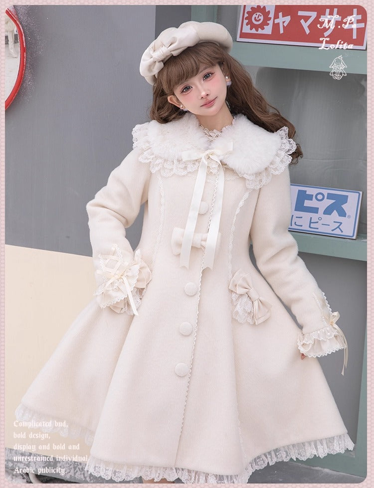 【受注予約~12/23】Race Doll ケープ・コート【花与珍珠匣】