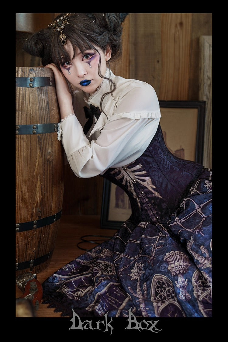 【受注予約~11/10】Ossuary スカート【Dark Box】