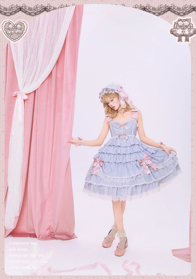 【受注予約~12/23】Race Doll ジャンパースカート(タイプ2)【花与珍珠匣】