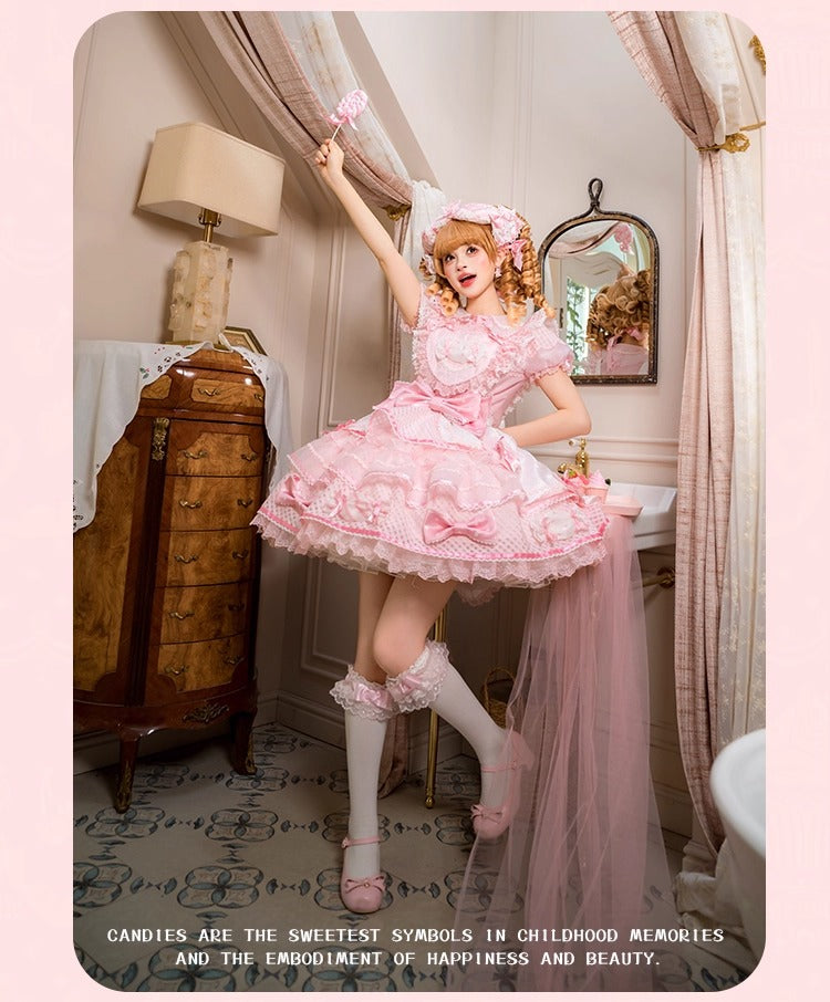 【受注予約~12/8】Candy Wrapper トップス・スカート【花与珍珠匣】