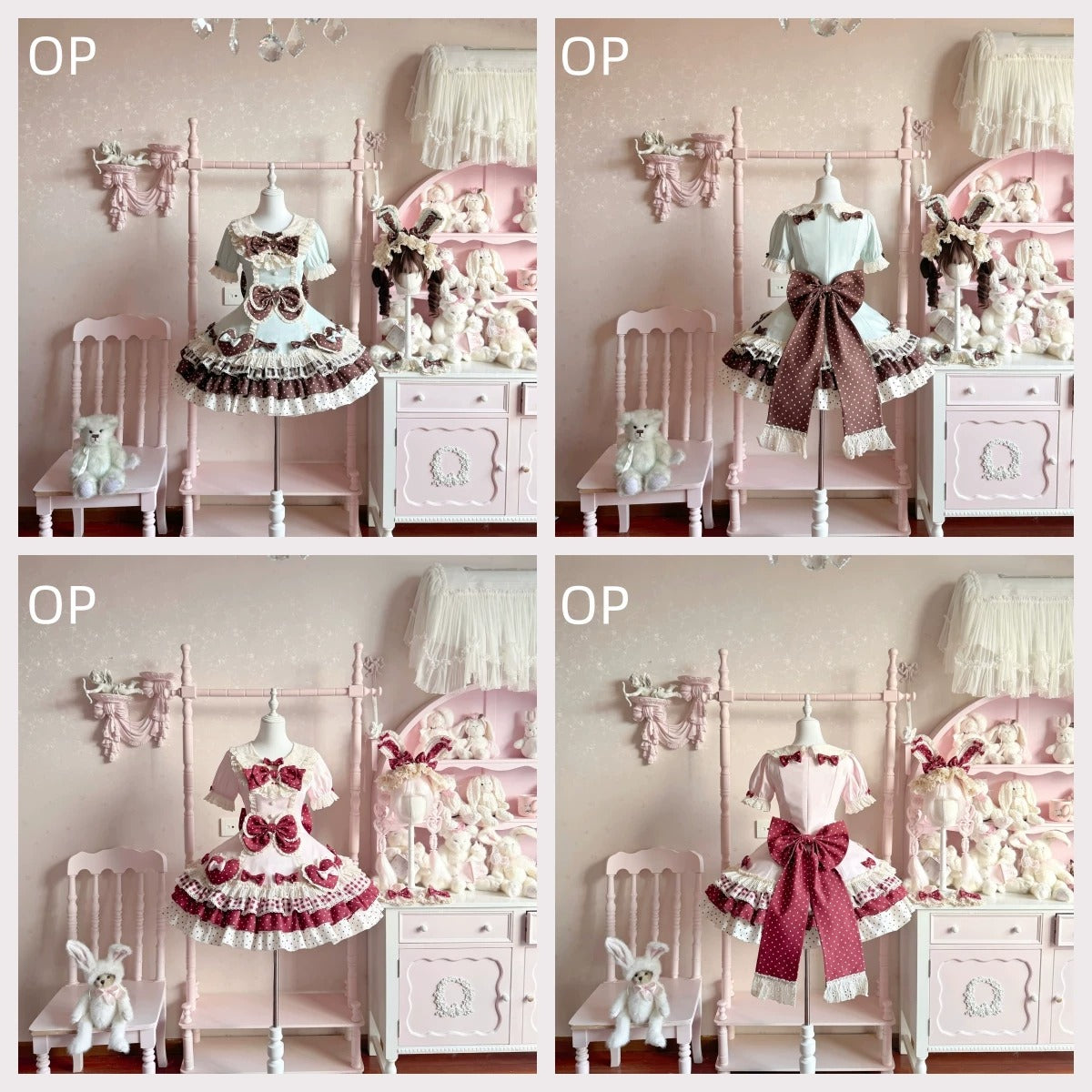 【受注予約~9/6】ときめきうさぎ ワンピースフルセット【Sweet Whisper Casket】