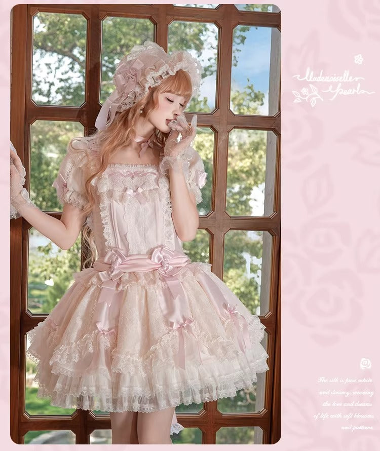 【受注予約~4/2】Antique Race アクセサリー【花与珍珠匣】