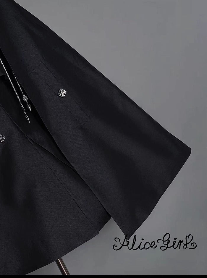 【受注予約~11/6】暗闇執事 ジャケット・マント・ブラウス【Alice Girl】