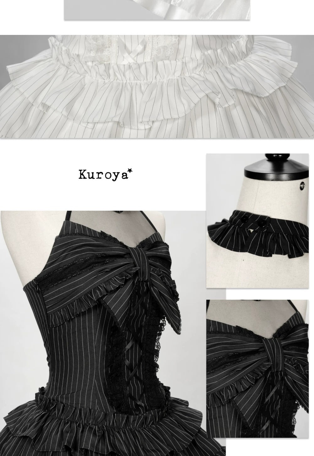 【受注予約~7/9】月翼 ワンピース【Kuroya】