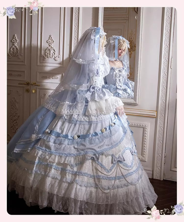 【受注予約~3/19】DreamRococo フルセット(ショート丈)【Dream Lolita】