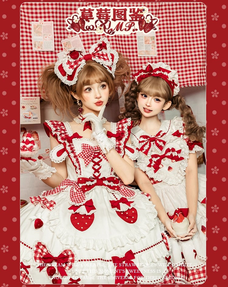 【受注予約~11/18】Strawberry Cake Illustration アクセサリー【花与珍珠匣】