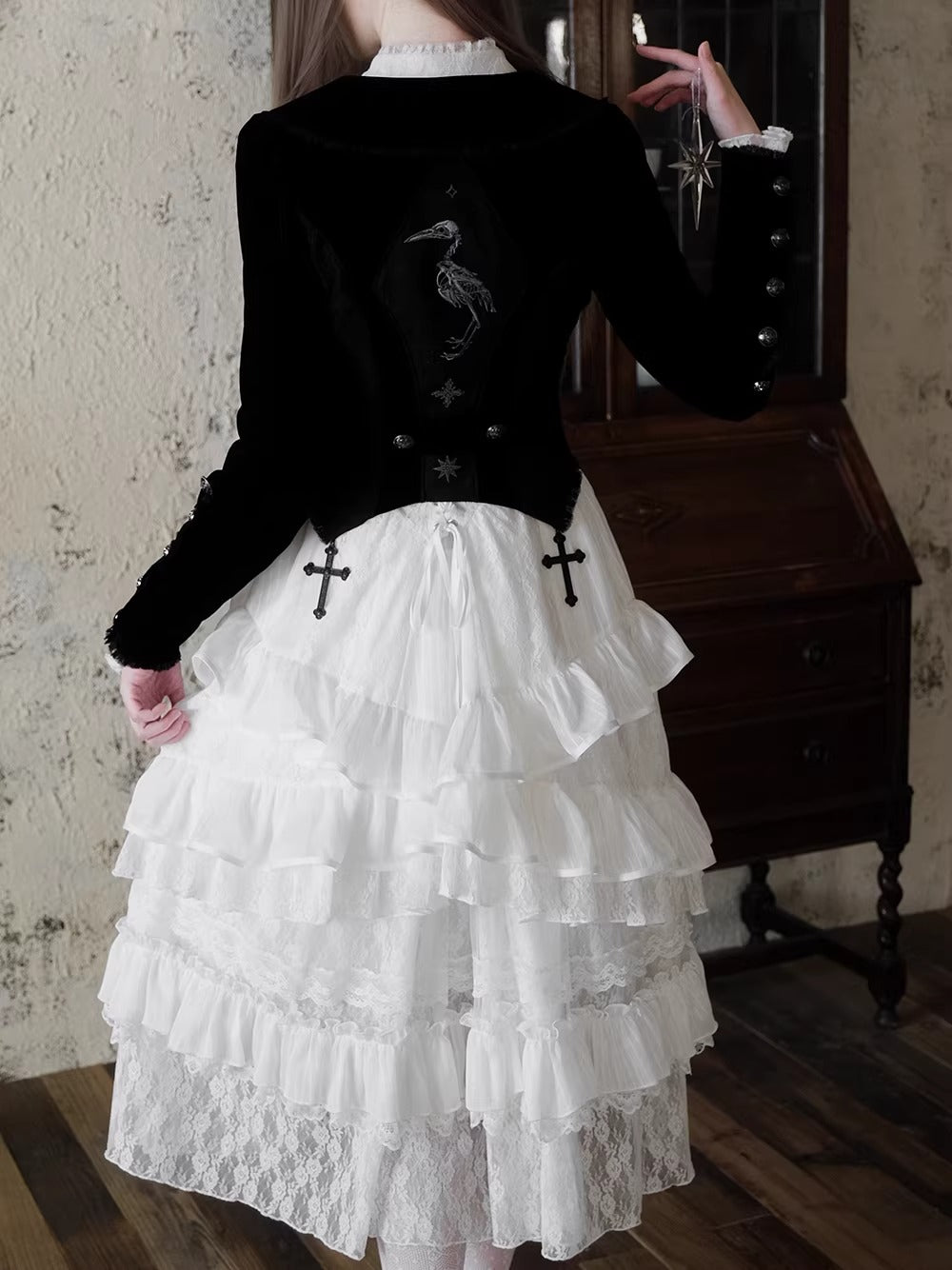 【受注予約~3/23】Embroidered Star ジャケット【魔女販售】