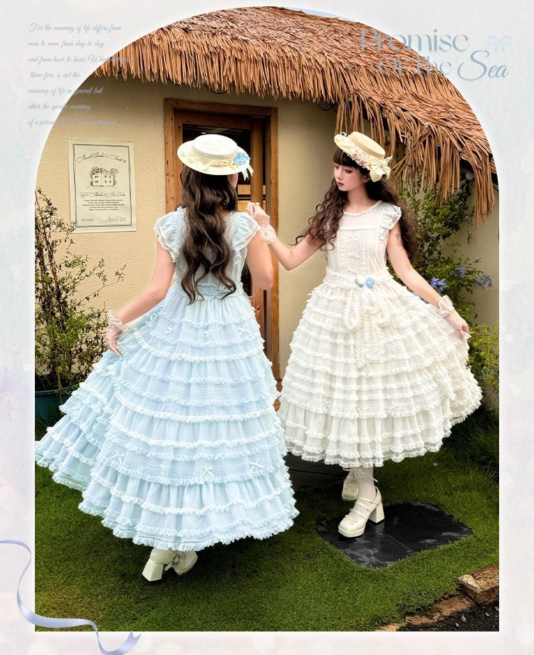 【受注予約~9/28】Summary of the Sea ジャンパースカート(タイプ2)【梅子】