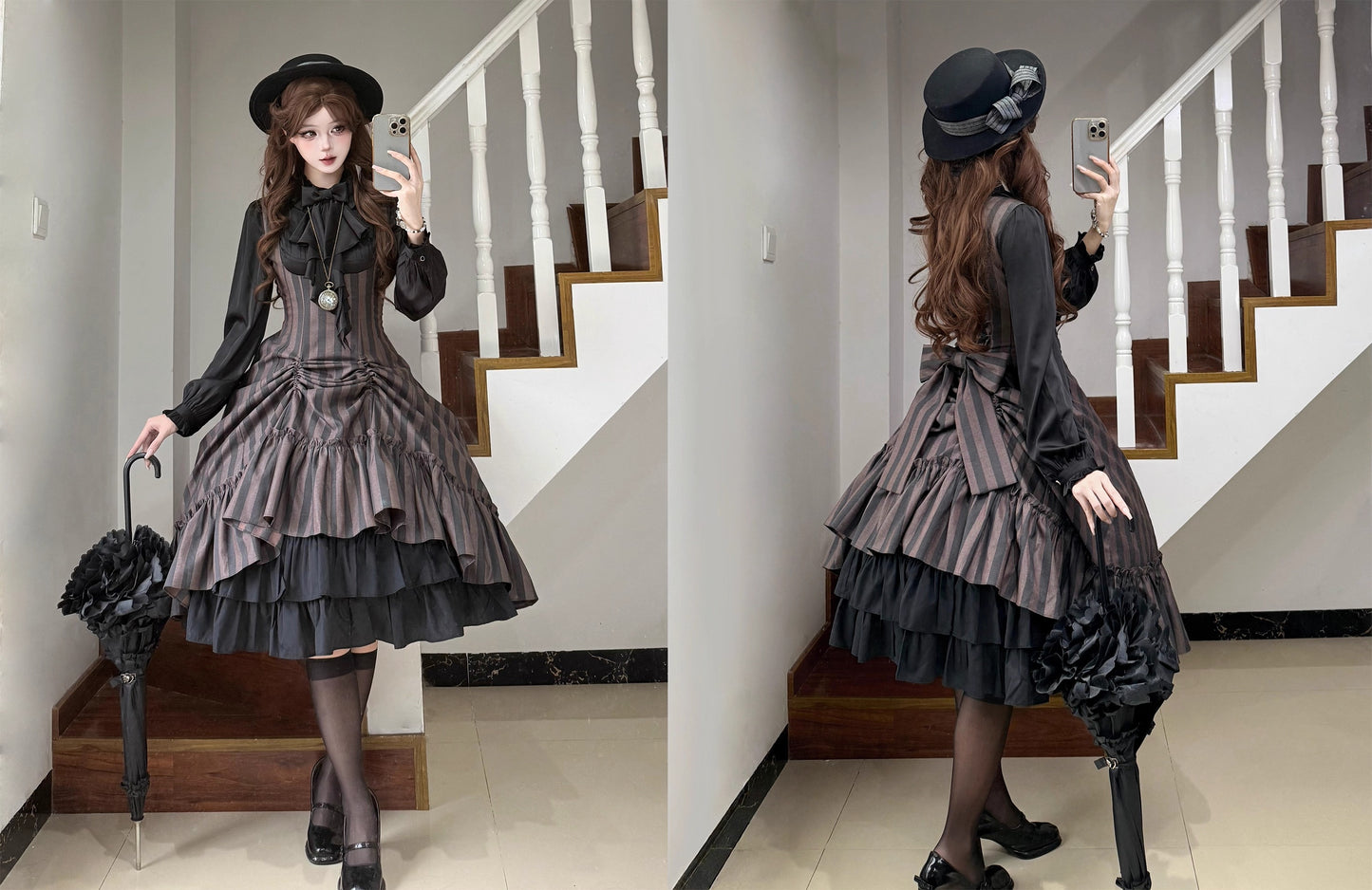 【受注予約~12/4】Black Forest ジャンパースカート【berryandwood】