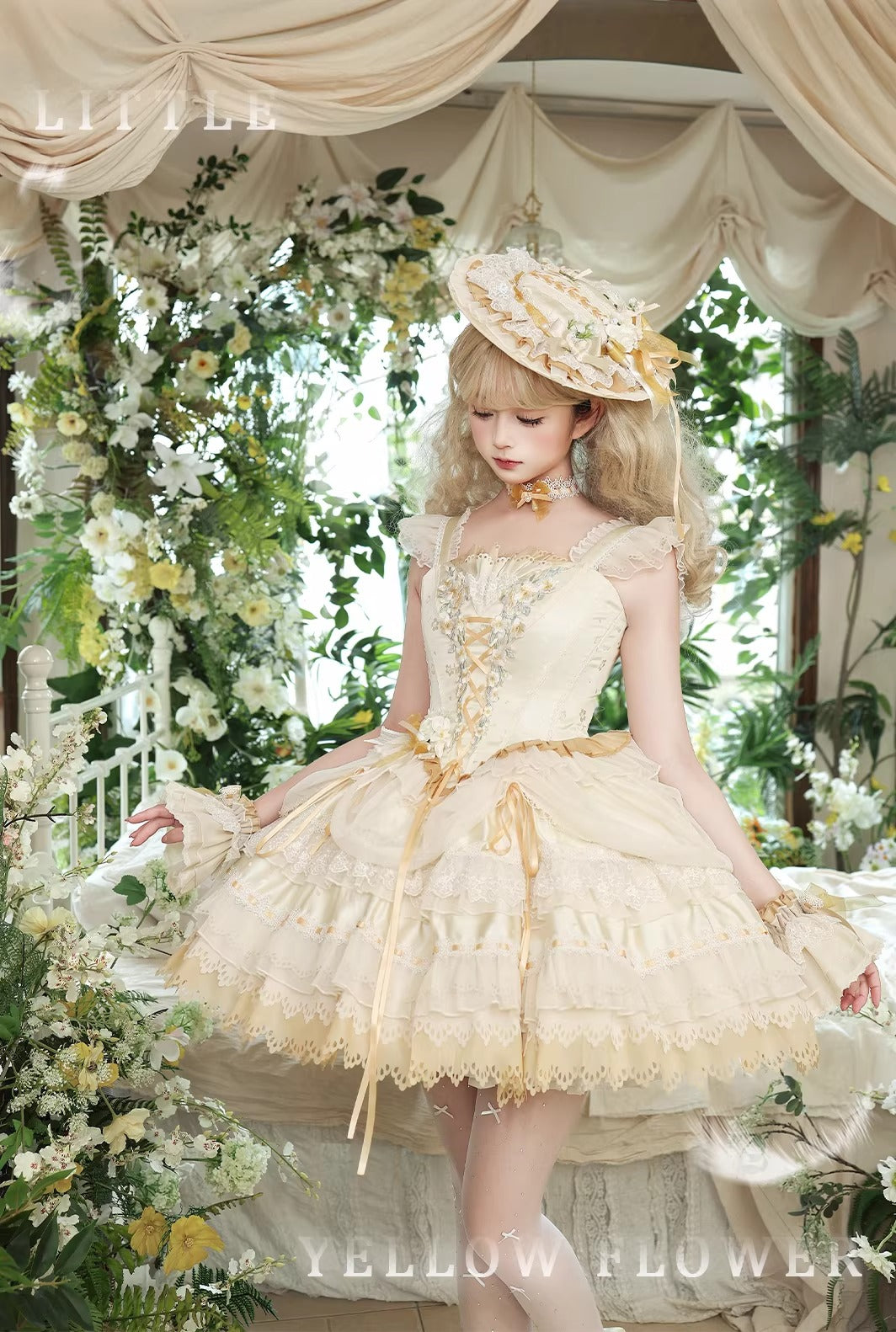 【受注予約~4/5】Lily・Bluebell・LittleYellow・LittleRose アクセサリー【咩耶】