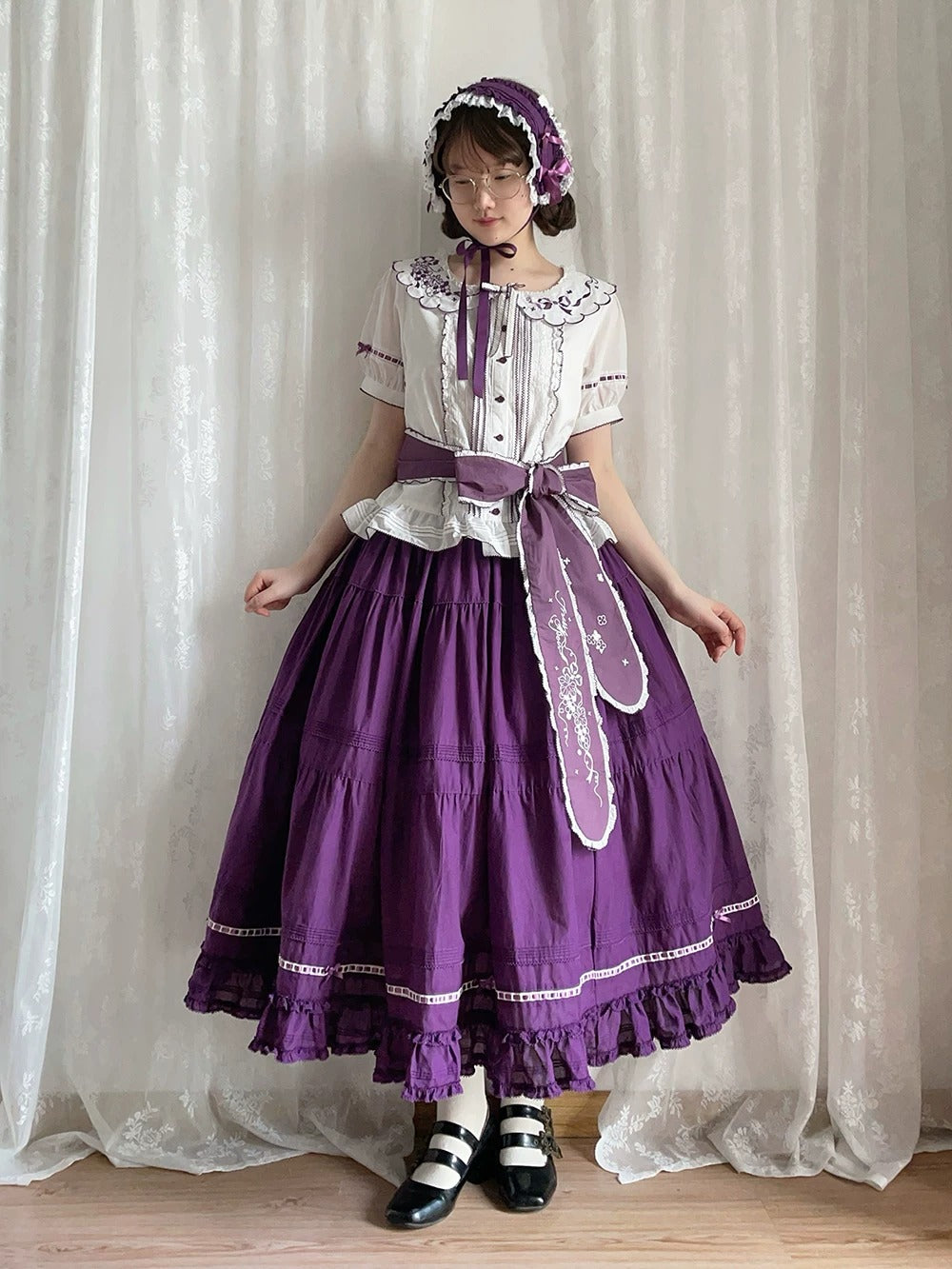 【受注予約~7/23】Orchard of the Four Seasons スカート【Miss Point】
