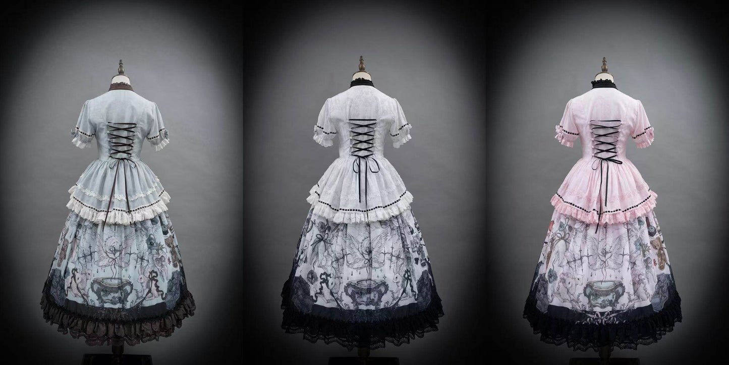 【受注予約~2/18】Symbiosis Doll ワンピース(タイプ2)【黒眼窩診療室】