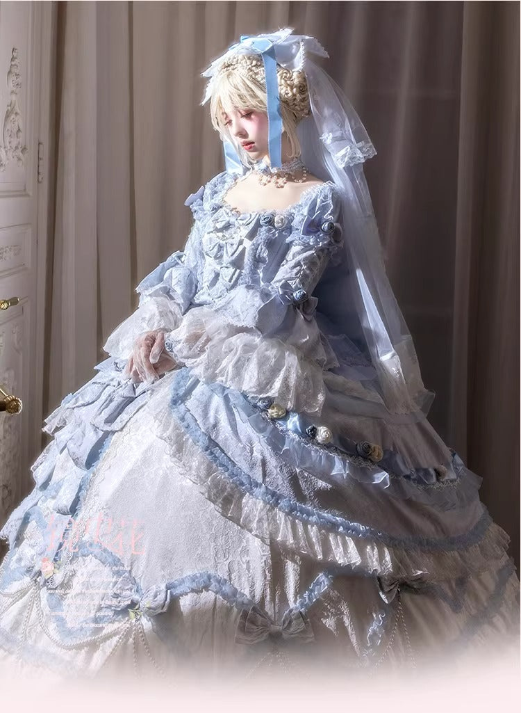 【受注予約~3/19】DreamRococo フルセット(ロング丈)【Dream Lolita】