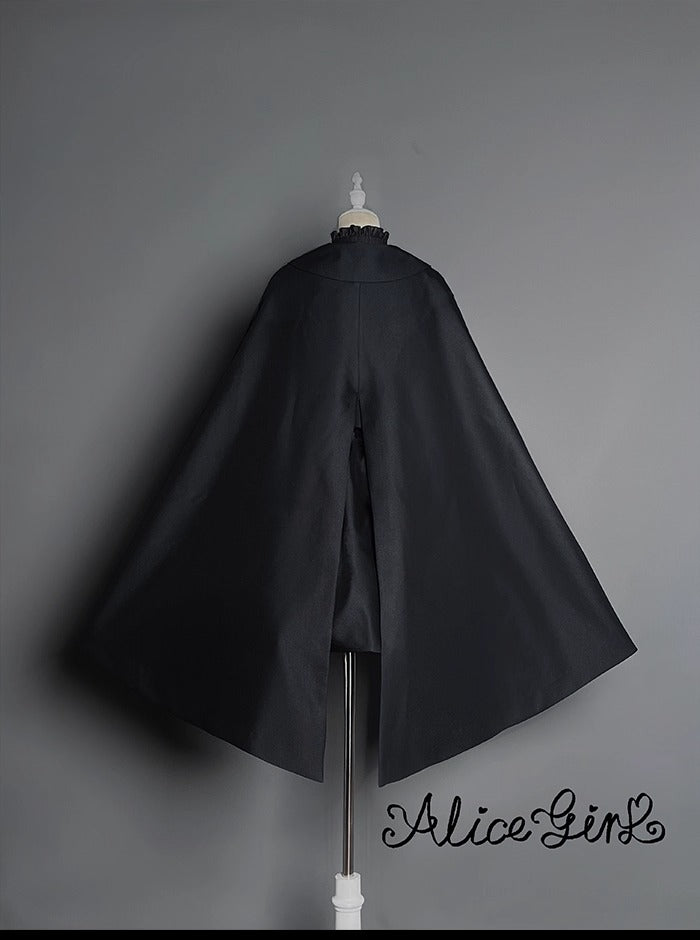 【受注予約~11/6】暗闇執事 ジャケット・マント・ブラウス【Alice Girl】
