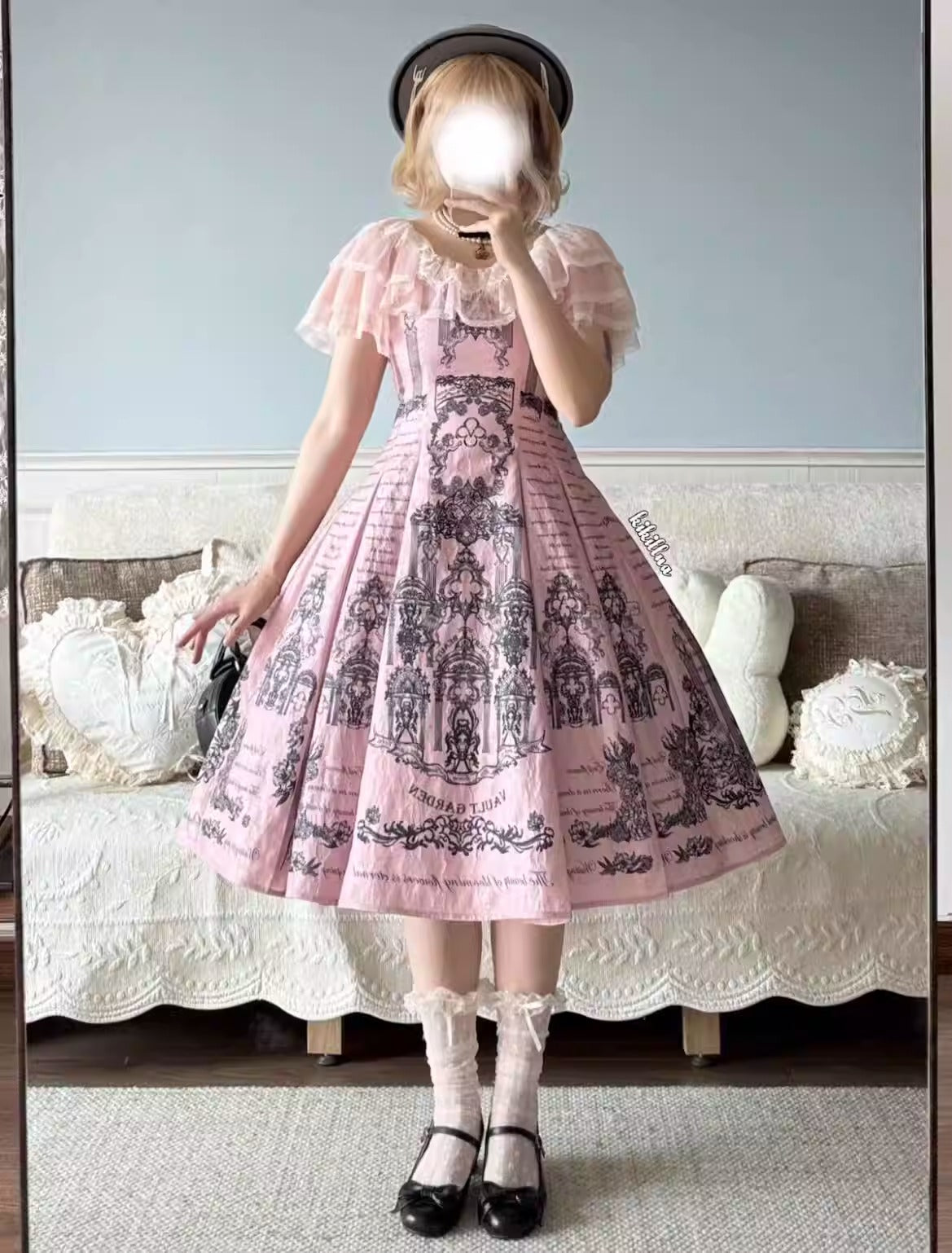 【受注予約~4/9】天使花園 ワンピース（ノーマル丈）【VaultDesign】