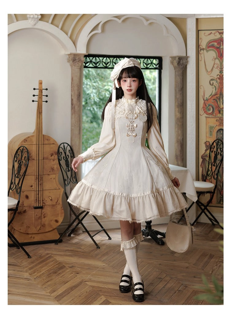 【受注予約~9/9】小夜曲 ジャンパースカート【NDC】