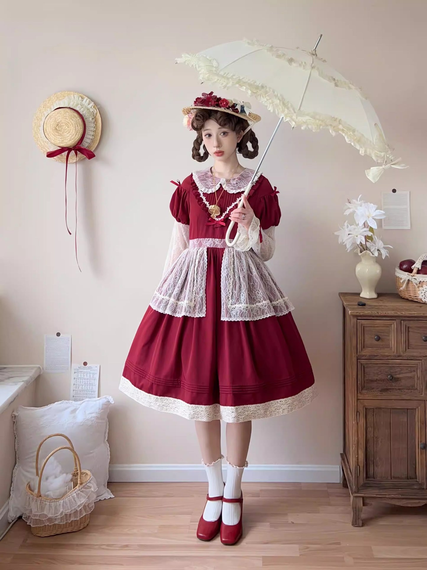 Flower Mist ワンピース【Uncle's Workshop】