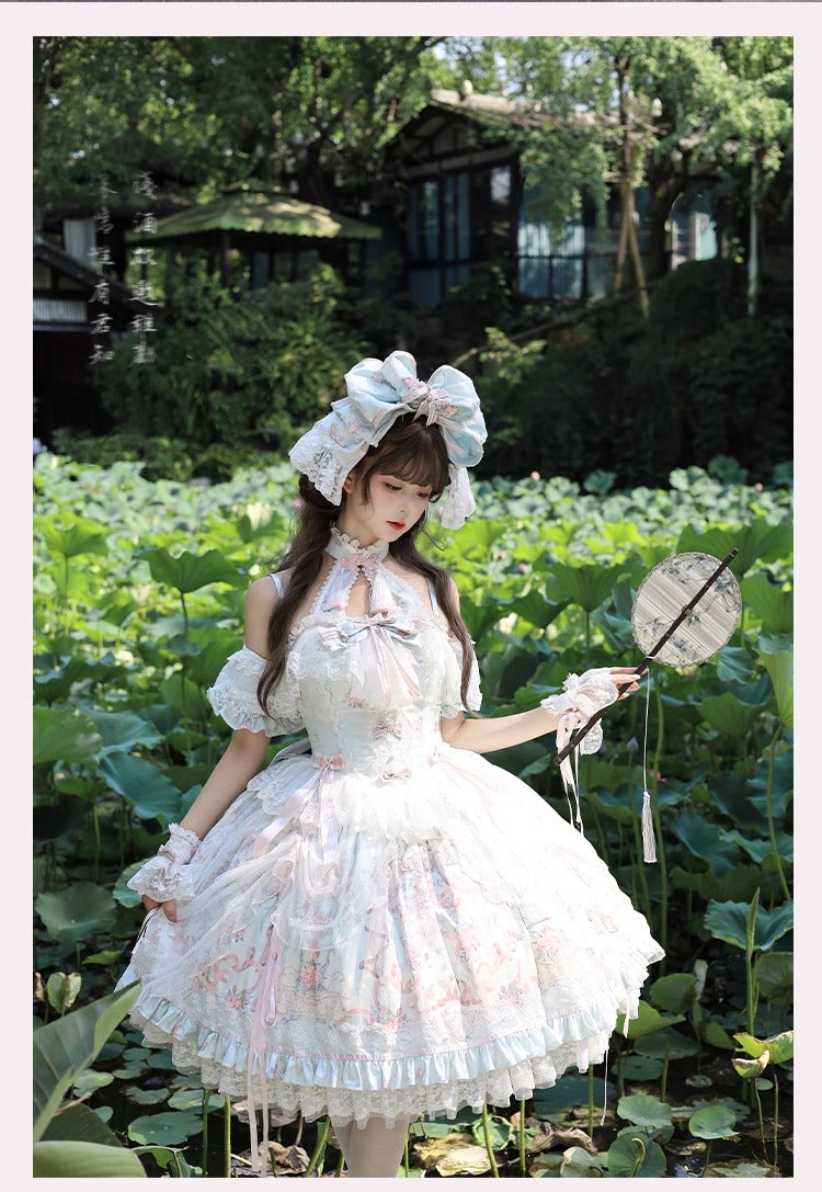 [Pre-orders open until March 18th] Carousel Bloom Dress [Dream Lolita]