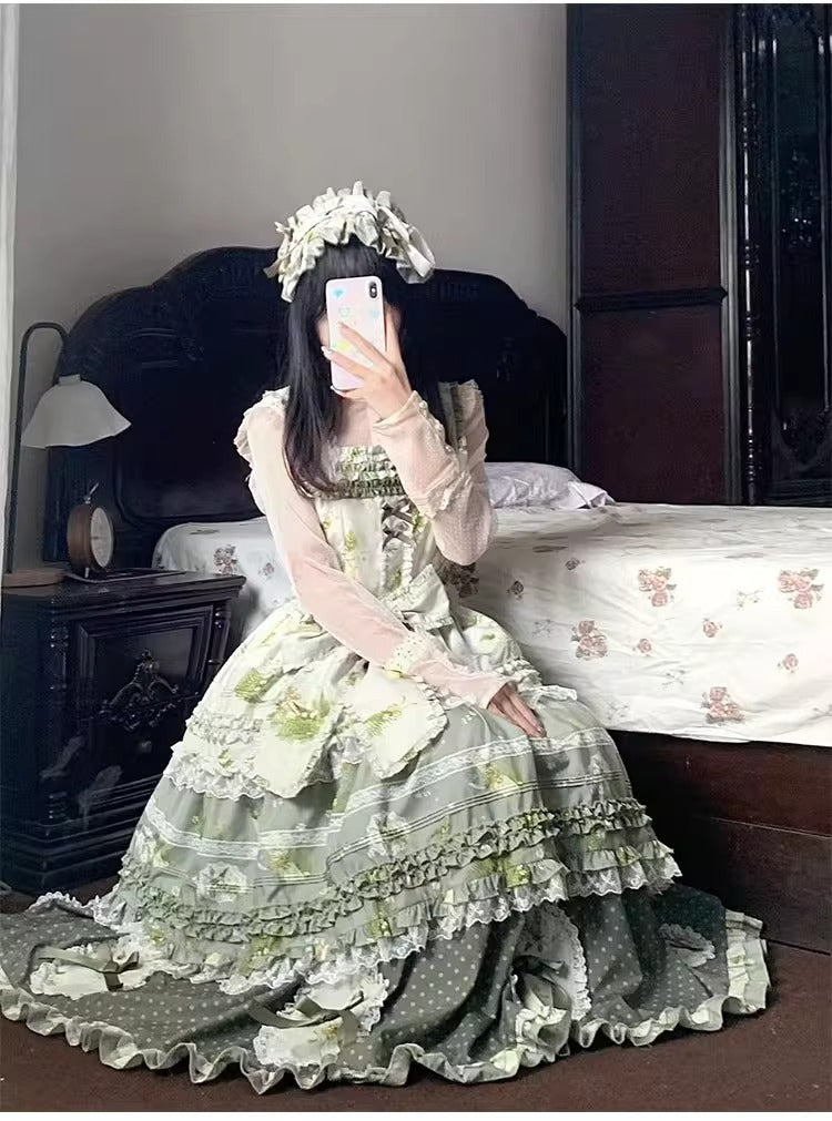 【受注予約~11/20】Pinegrass ジャンパースカート【梅子】