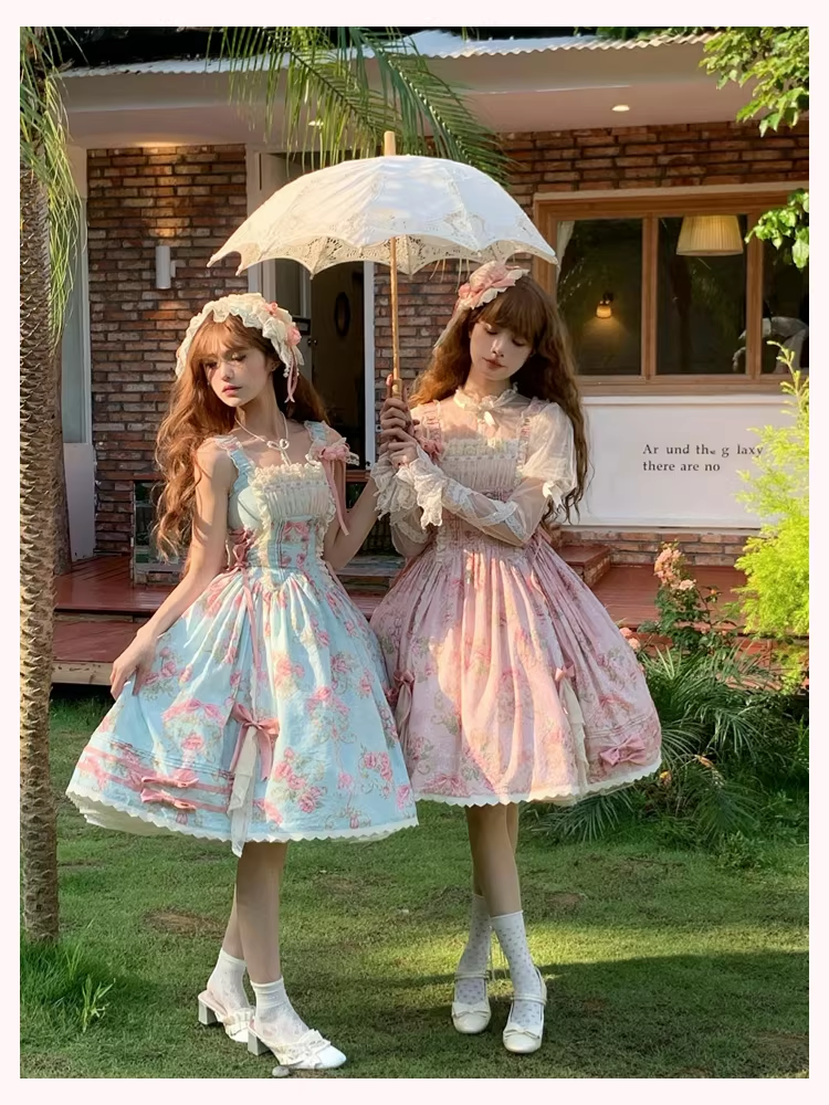 Antique Rose ジャンパースカート・ブラウス【Vivian】