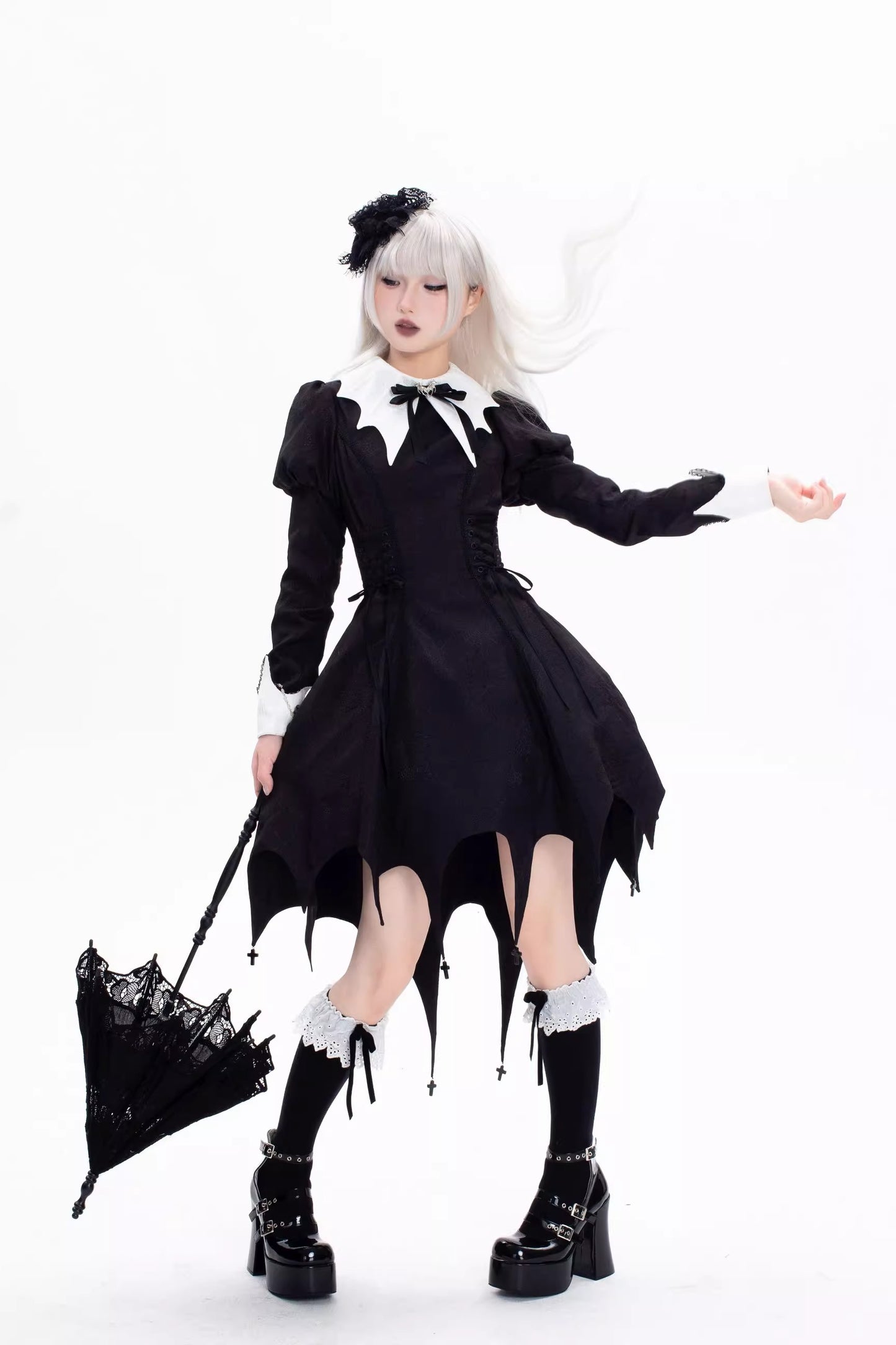 【受注予約~8/14】禁忌十字 ワンピース【銀杏指針】