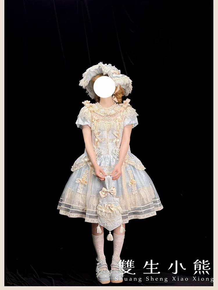 【受注予約~2/3】クロスドール ワンピース(タイプ1)【双生小熊】