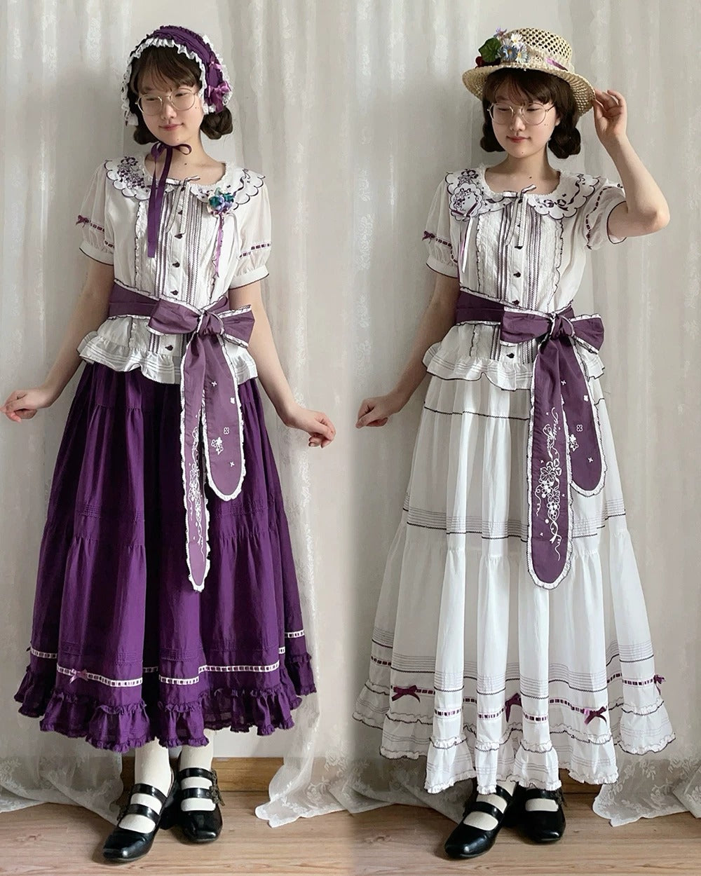 【受注予約~7/23】Orchard of the Four Seasons スカート【Miss Point】