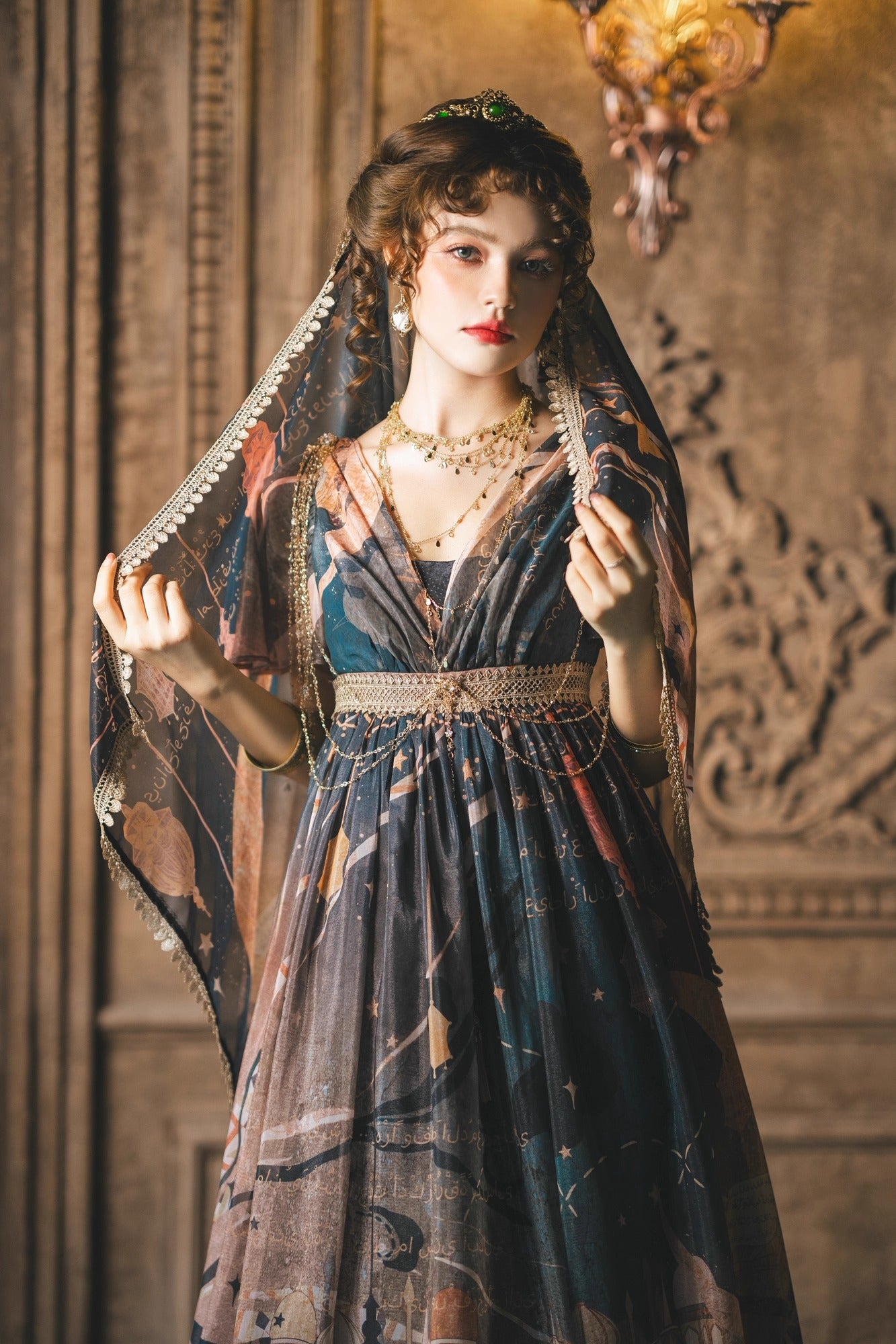 【受注予約~12/11】Stars ワンピース(タイプ1)【FaeriesDaffodil】