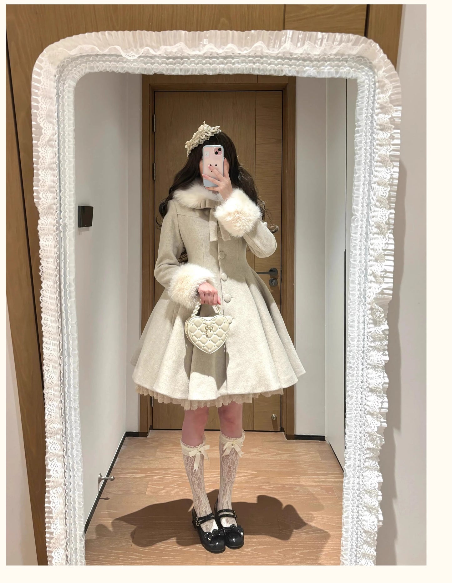 【受注予約~11/10】North Letter コート【Snow】