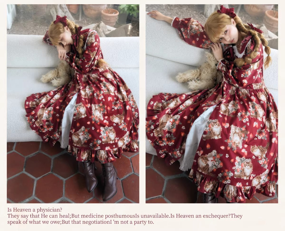 Strawberry Brook ワンピース・ジャンパースカート【Spring Flower Language】