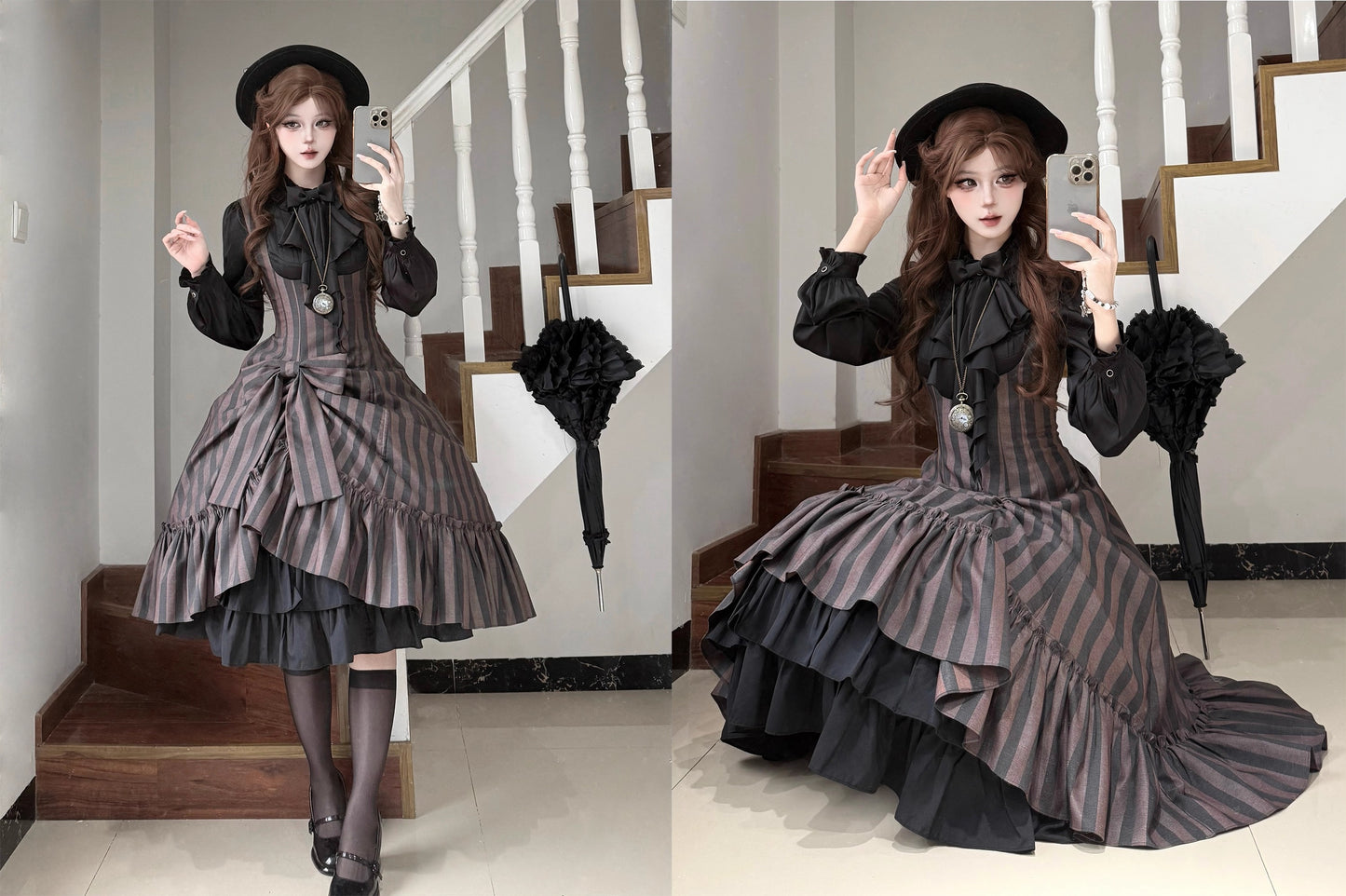 【受注予約~12/4】Black Forest ジャンパースカート【berryandwood】