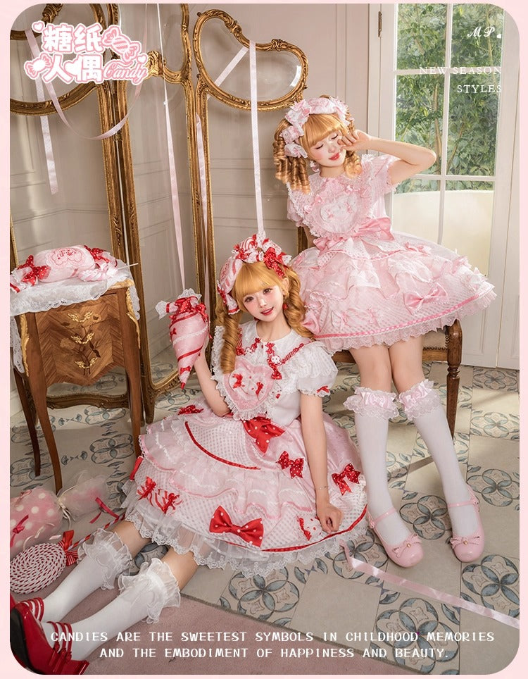 【受注予約~12/8】Candy Wrapper トップス・スカート【花与珍珠匣】