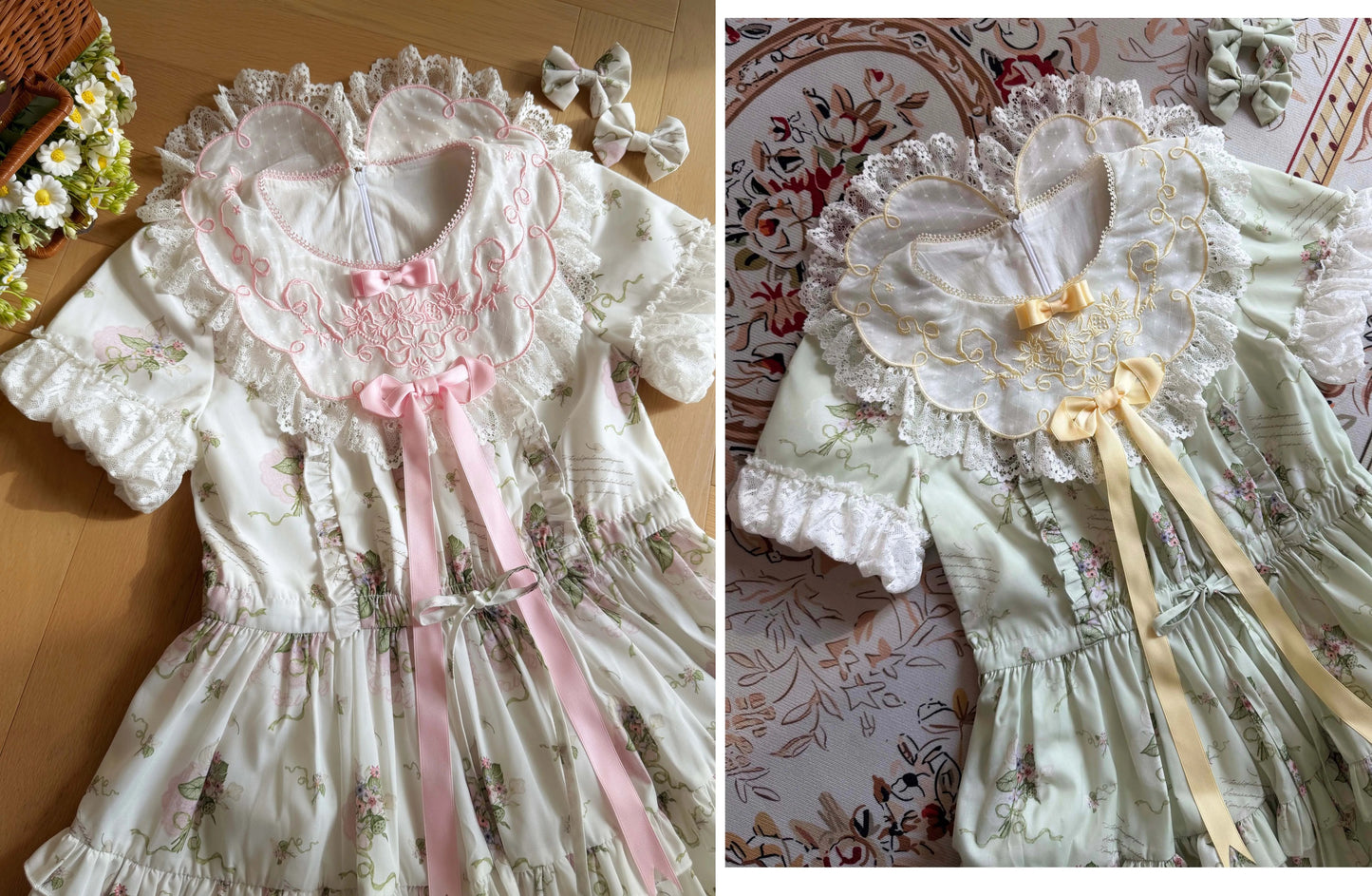 【受注予約~9/8】夏咲の花々 ワンピース【Fairy Doll】