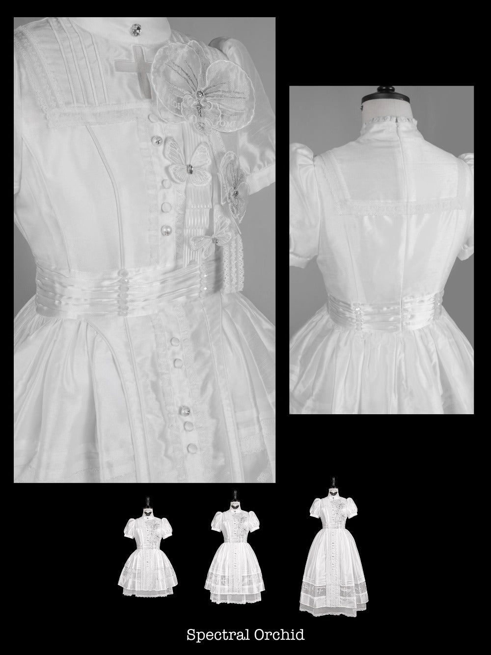 【受注予約~9/2】Spectral Orchid ワンピース(タイプ2)【魔女販售】