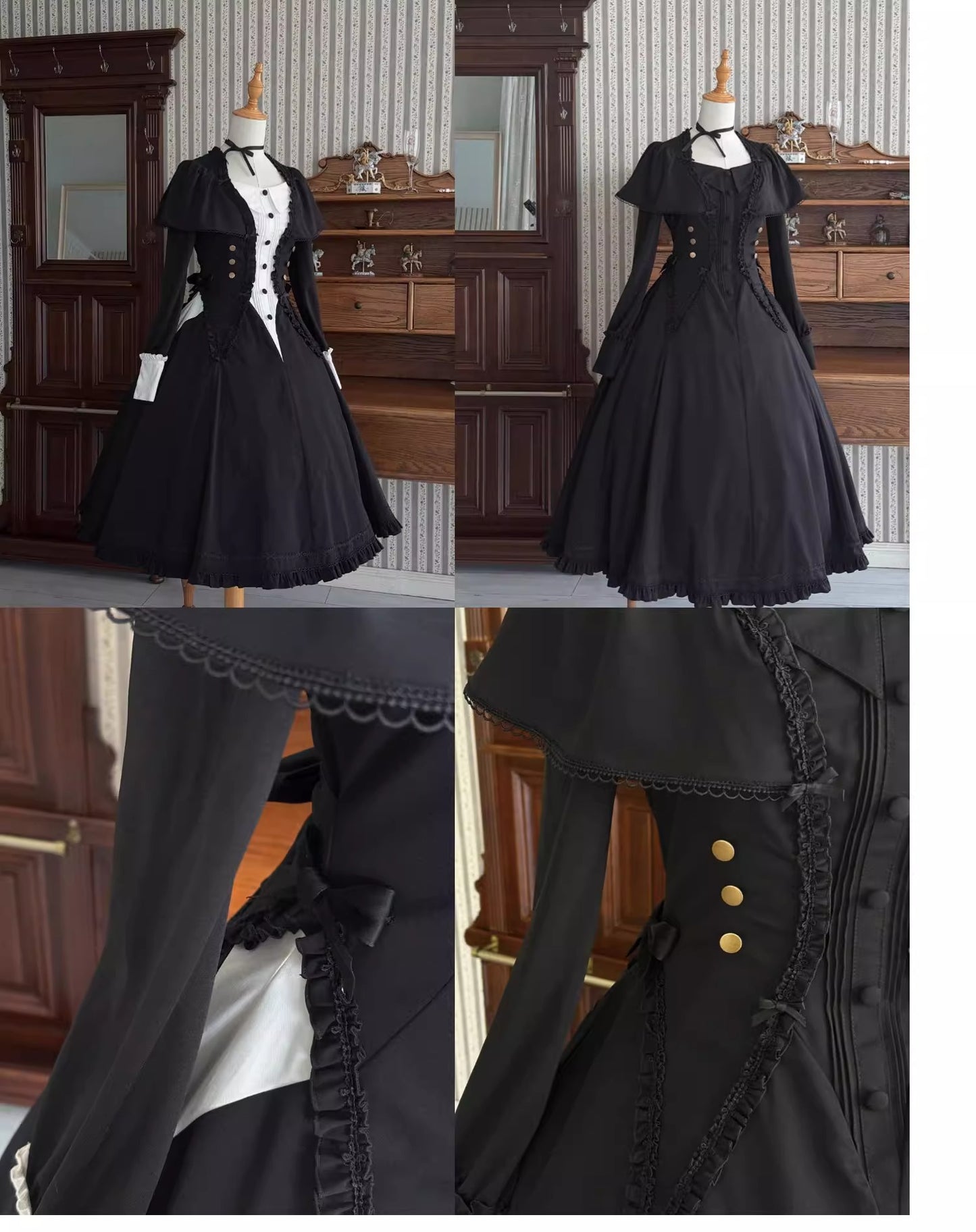 【受注予約~12/4】Black Crock ワンピース【CEL】