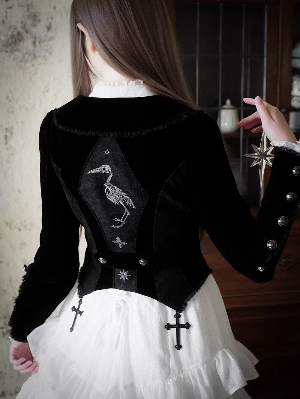 【受注予約~3/23】Embroidered Star ジャケット【魔女販售】