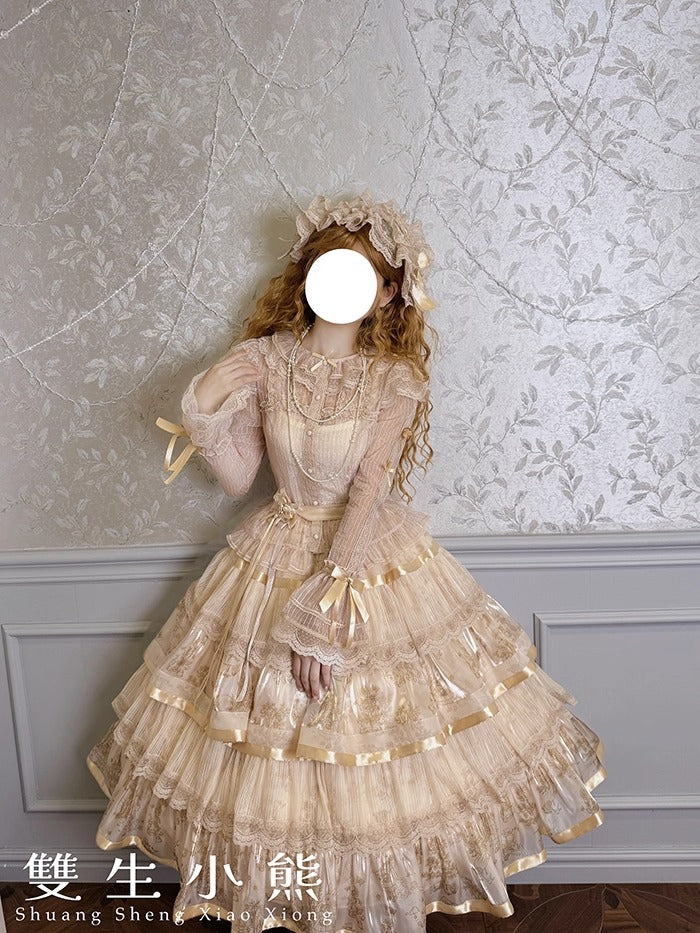 【受注予約~9/11】Gilded Dream トップス・スカート【双生小熊】