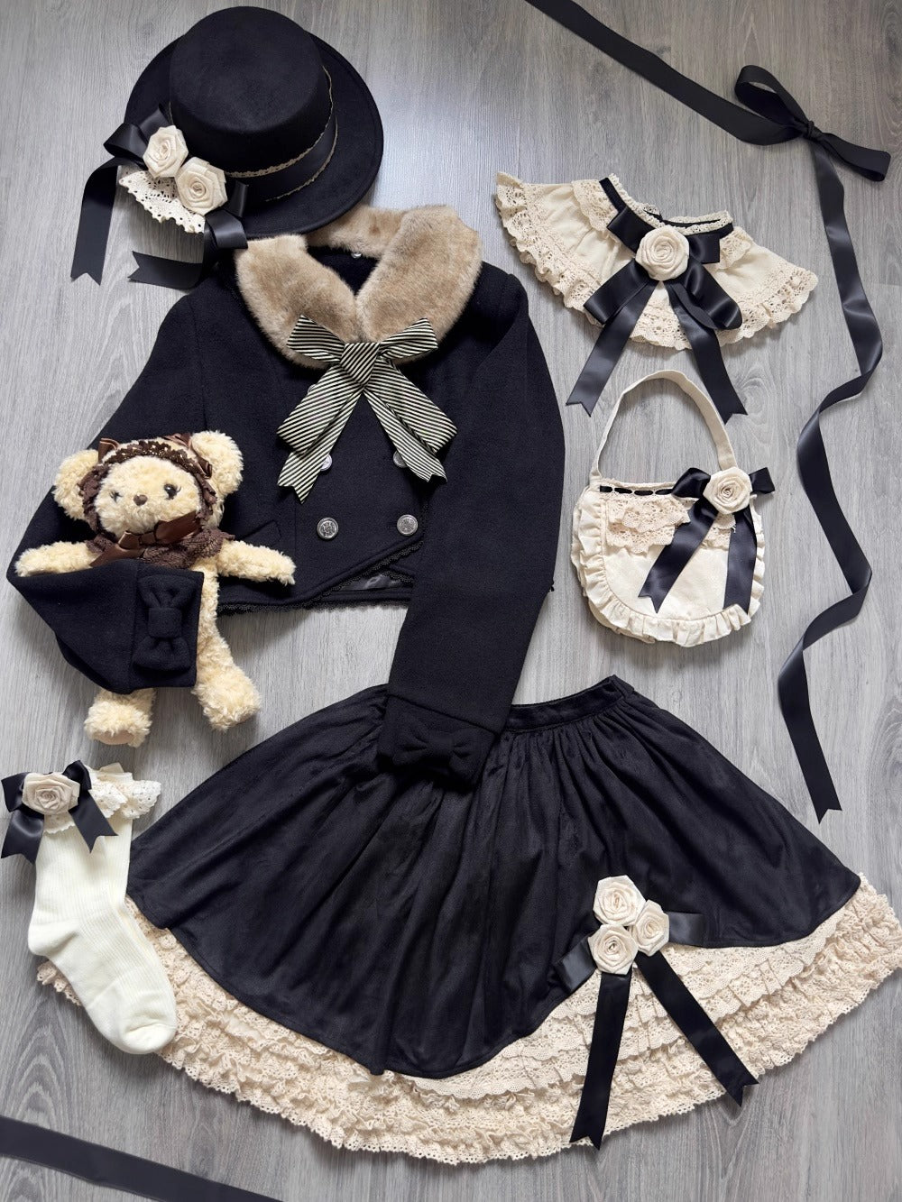 【受注予約~11/12】Winter Solstice ショートコート【Le Miroir】