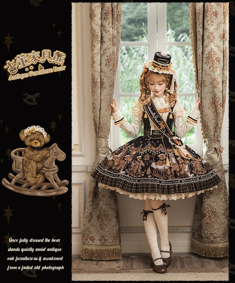 【受注予約~9/8】Antique Furniture Bear アクセサリー【Melliflorpearl】