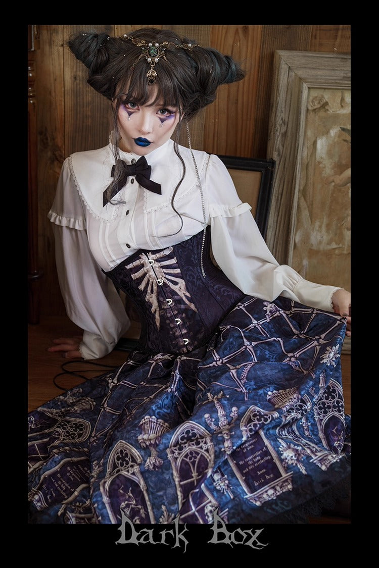 【受注予約~11/10】Ossuary スカート【Dark Box】