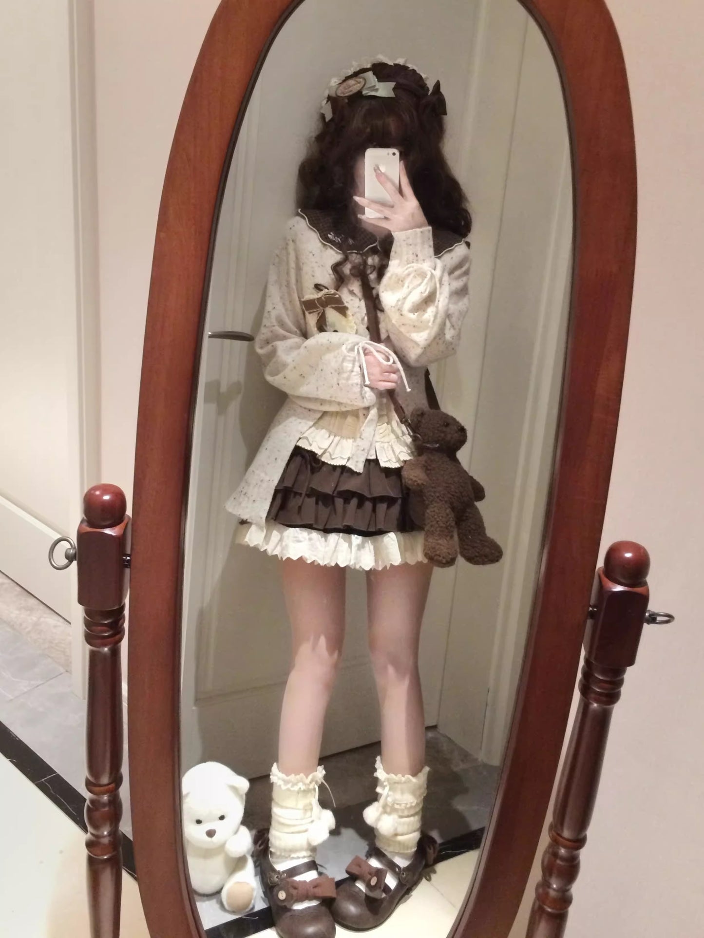 チョコレート カーディガン【甜蜜梦境】