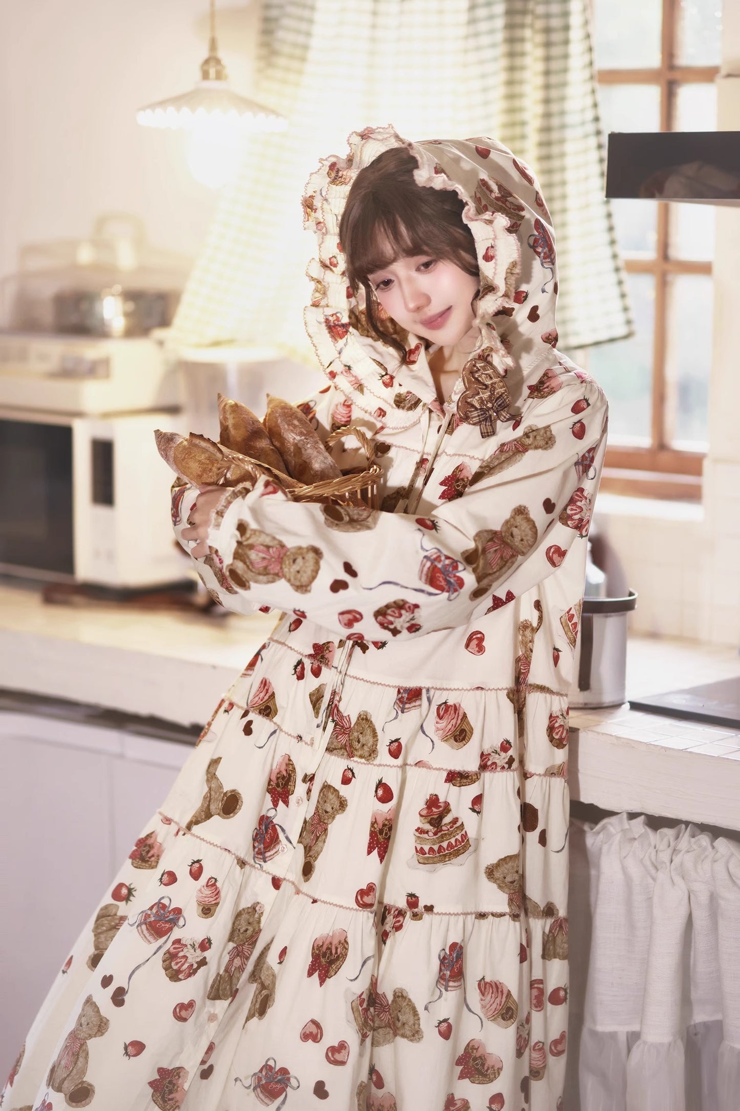 【受注予約~10/9】Chocolate Bear 2.0 ワンピース【Maple Sugar】