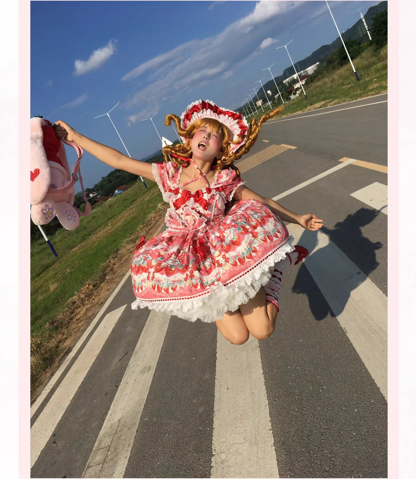 【受注予約~3/30】イチゴと花束 フルセット【Antique Doll】