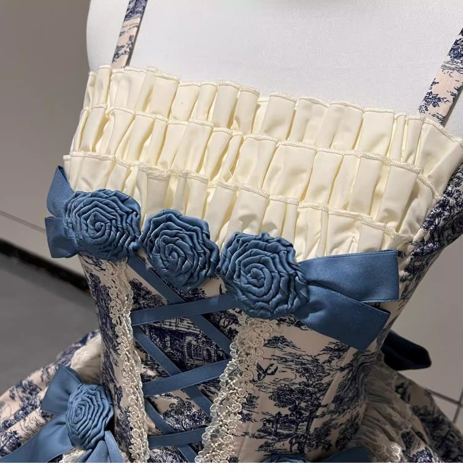 トワルドジュイ ボレロ付きジャンパースカートセット【小欣】 – Epetice