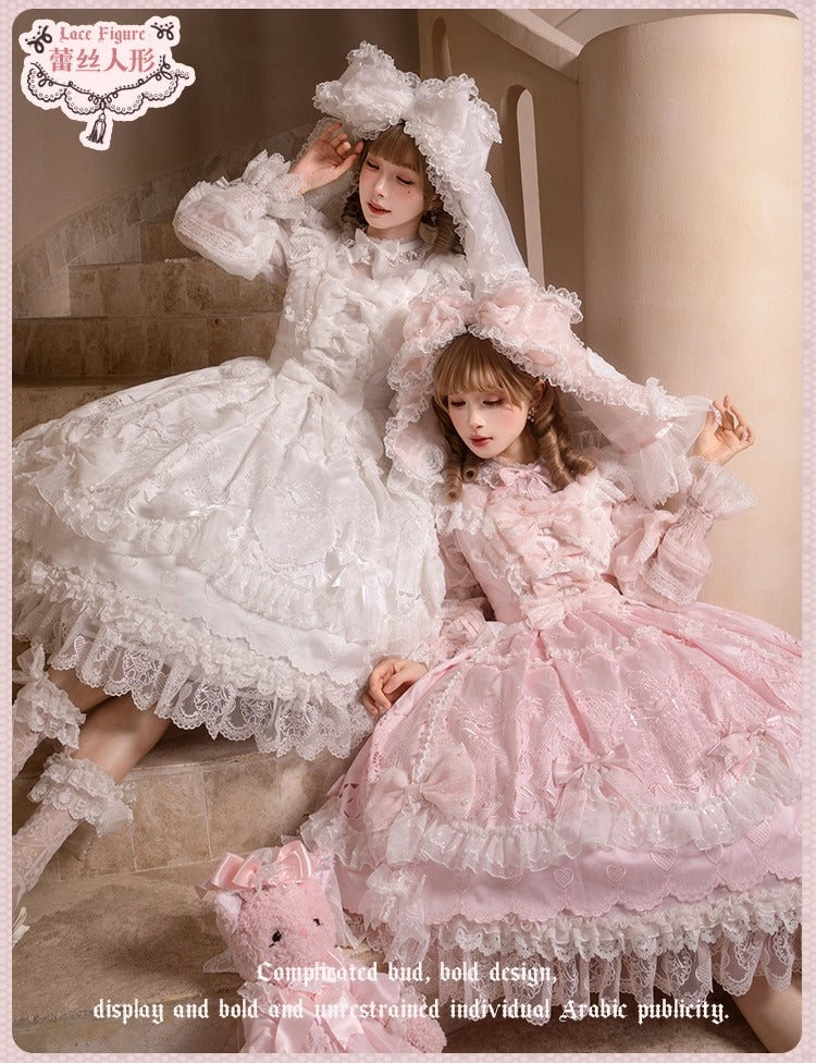 【受注予約~12/23】Race Doll ジャンパースカート(タイプ1)【花与珍珠匣】